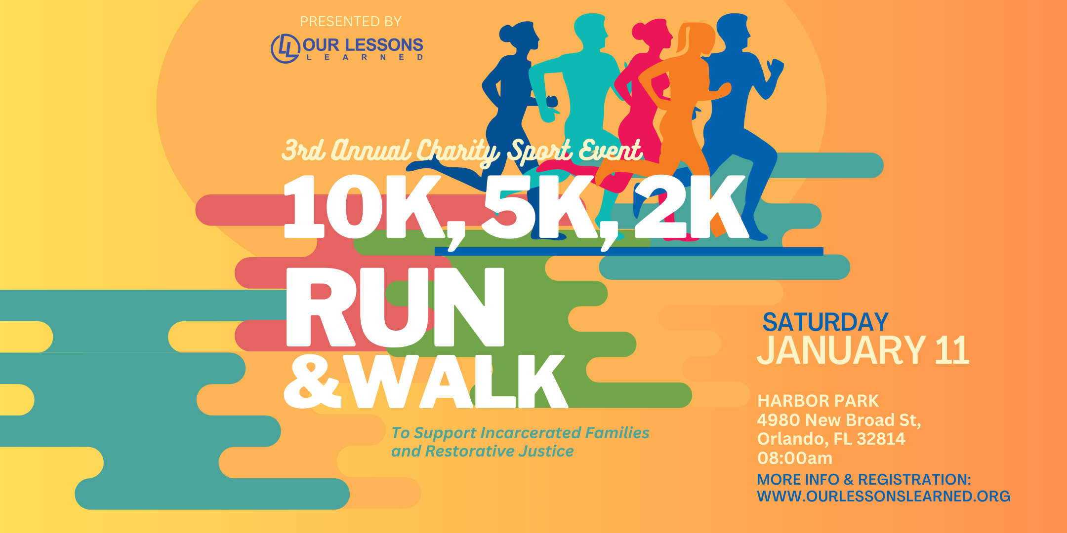 2nd Annual 10k, 5k & 2k Run & Walk flyer